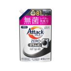 KAO アタックZERO ドラム式専用 つめかえ用 810g 液体タイプ 衣料用洗剤 洗剤 清掃