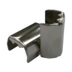 【お取り寄せ】ユタカメイク 金具 端末爪 9mm×14mm 2個入り KM-05 ひも端末具 金具 持ち手 荷造り紐 ロープ 梱包
