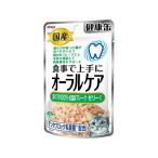【お取り寄せ】アイシア 国産 健康缶パウチ オーラルケア まぐろ細かめフレーク ゼリータイプ 40g KZJ-11