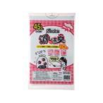 ジャパックス 消しま臭 消臭袋 45L 白半透明 10枚 STK45 半透明タイプ ゴミ袋 ゴミ箱 清掃