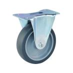 【お取り寄せ】TRUSCO 台車用キャスター Φ100 エラストマー車 固定 TYSR-100EL 台車 カートラック キャスター タイヤ 作業