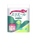大王製紙 エリエール トイレットティシュー コンパクト 45mダブル 8ロール エリエール トイレットペーパー トイレペーパー トイレットペーパー