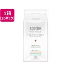 クレシア スコッティ ウェットティシュー 純水99%ノンアルコール 詰替 130枚×20  詰め替えタイプ ウェットティッシュ 紙製品