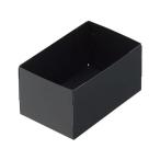 【お取り寄せ】リヒトラブ Roomy 仕切りケース A6 1／2 ブラック A797-24 引き出し整理 デスクトップ収納 デスク周り 文具