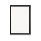  Aska aluminium рамка-оправа постер panel черный A4 APP-A4BK