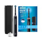ショッピング電動歯ブラシ 【お取り寄せ】ブラウン 電動歯ブラシ オーラルB PRO2 ブラック D5055133XBK 電動ハブラシ オーラルケア 理美容 セルフケア 健康家電