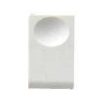 【お取り寄せ】スマートバリュー マグネットクリップ プラタイプ 白 B511J-W