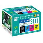 エコリカ ブラザー用リサイクルインクカートリッジ LC3111-4PK ブラザー ｂｒｏｔｈｅｒマルチパック エコリカ リサイクルインクカートリッジ トナー