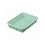 【お取り寄せ】スマートバリュー 角かご 浅型 小 B373J-S カゴ ショッピングカゴ 保管 作業