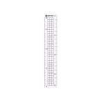 【お取り寄せ】スマートバリュー 再生PET直定規 18cm B332J 定規 スケール 教材 学童 文具