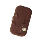 【お取り寄せ】リヒトラブ SMART FIT PuniLabo ファスナーポーチ クマ A7716-1 バッグ 日用雑貨