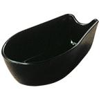 【お取り寄せ】エンテック PPレンゲ受台 黒 108-F レンゲ 小皿 中華食器 キッチン テーブル