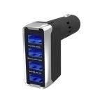 【お取り寄せ】カシムラ リバーシブルUSB 4ポート DC-9.6A DC023