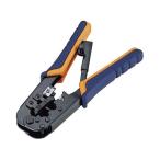 【お取り寄せ】エレコム ラチェットタイプRJ45コネクタかしめ工具 LD-KKTR ＬＡＮケーブル ＬＡＮケーブル ケーブル 電源タップ 配線パーツ 家電