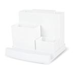  Karl офисная работа контейнер стол бур nai The - стальной белый TS-003-W подставка для ручки авторучка подставка пенал настольный место хранения стол вокруг канцелярские принадлежности 