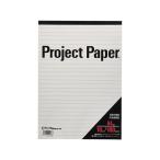 オキナ プロジェクトペーパー A4 10mm 横罫 PPA40Y  Ａ４サイズ レポート用紙 ノート