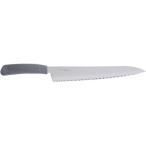 【お取り寄せ】貝印 プラ柄 波刃包丁 220mm 098AB1009