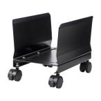 【お取り寄せ】サンワサプライ キャスター付き鞄スタンド(ブラック) BAG-STN001BKN ＰＣバッグ キャリングバッグ ＰＣ パソコン 家電