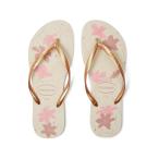 ショッピングhavaianas (取寄) ハワイアナス レディース スリム オーガニック フリップ フロップ サンダル Havaianas women Slim Organic Flip Flop Sandal Beige