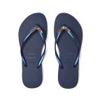 (取寄) ハワイアナス レディース スリム マーメイド サンダル Havaianas women Slim Mermaid Sandals Navy