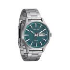 (取寄) ニクソン メンズ セントリー ソーラー ステインレス スティール Nixon men Sentry Solar Stainless Steel Silver/Jasper