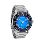 ショッピングnixon (取寄) ニクソン メンズ セントリー ステインレス スティール Nixon men Sentry Stainless Steel Fisheye/Silver/Polar Blue