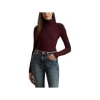 ショッピングGARNET (取寄) ローレン ラルフローレン レディース リブド タートルネック セーター Lauren