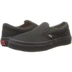 (取寄) バンズ キッズ キッズ クラシック スリッポン (リトル キッド/ビッグ キッド) Vans Kids kids Classic Slip-On (Little Kid/Big Kid) Black/Black