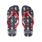 (取寄) ハワイアナス メンズ トップ ノーティカル フリップ フロップ サンダル Havaianas men Top Nautical Flip Flop Sandal Navy Blue/Ruby Red