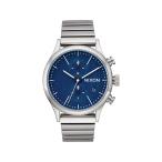 (取寄) ニクソン メンズ ステーション クロノ Nixon men Station Chrono Silver/Indigo