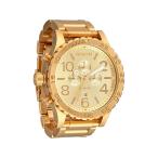 ショッピングnixon (取寄) ニクソン メンズ 51-30 クロノ Nixon men 51-30 Chrono All Gold