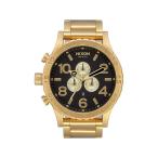 (取寄) ニクソン メンズ 51-30 クロノ Nixon men 51-30 Chrono All Gold/Black