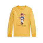 ショッピングラルフローレン ポロシャツ (取寄) ラルフローレン キッズ ボーイズ ポロ ベアー コットン ロング-スローブ ティー