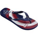 (取寄) ハワイアナス メンズ トップ マーベル ロゴマニア フリップ フロップ サンダル Havaianas men Havaianas Top Marvel Logomania Flip Flop Sandal Navy