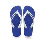 (取寄) ハワイアナス メンズ ブラジル ロゴ フリップ フロップ サンダル Havaianas men Havaianas Brazil Logo Flip Flop Sandal Marine Blue