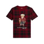 (取寄) ラルフローレン キッズ ボーイズ プレイド ポロ ベアー コットン ティー キッド)
