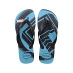 ショッピングハワイアナス P最大20倍12/13-15限定 (取寄) ハワイアナス キッズ ボーイズ トップ マーベル ロゴマニア フリップ フロップ