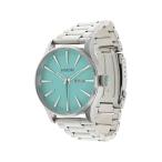 P最大20倍12/13-15限定 (取寄) ニクソン メンズ セントリー Ss Nixon men Sentry SS Silver/Turquoise