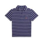 P最大20倍12/13-15限定 (取寄) ラルフローレン キッズ ボーイズ ストライプド コットン-リネン ポロ シャツ
