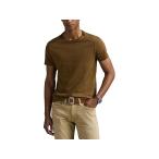 (取寄) ラルフローレン メンズ クラシック フィット ジャージ クルーネック T-シャツ Polo Ralph Lauren men Classic Fit Jersey Crewneck T-Shirt Nature Brown