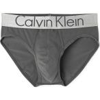 カルバンクライン アンダーウェア メンズ スティール ヒップ ブリーフ Calvin Klein Underwear Men's Steel Hip Briefs Mink