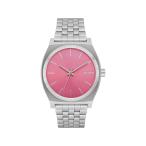 ショッピングnixon P最大21倍10/24-26限定 (取寄) ニクソン タイム テラー Nixon Time Teller Silver/Pink