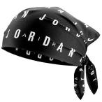 ナイキ ジョーダン バンダナ メンズ NIKE ブラック ロゴ プリント 柄 正方形 スカーフ キャップ ヘアバンド ヘッドバンド 帽子 マスク 三角巾 Bandana