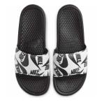 P最大16倍5/31限定 ナイキ サンダル メンズ ベナッシ JDI スライド シャワーサンダル カジュアル Nike Benassi JDI Slide Black Black White 送料無料