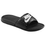 ショッピングベナッシ P最大17倍5/29限定 NIKE ナイキ レディース サンダル ベナッシ JDI スライド Nike Women's Benassi JDI Slide Black White【コンビニ受取対応商品】 送料無料