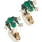 ポールスミス カフス フロッグ カフリンクス メンズ アクセサリー カエル Paul Smith Frog Cufflinks Green Gold 送料無料