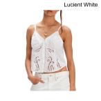 ( посылать за ) свободный People сладкий sami отверстие верх free people Sweet Sammi Eyelet Top