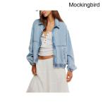 ( посылать за ) свободный People Birdie Denim жакет free people Birdie Denim Jacket