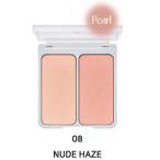 ショッピングNUDE B級品 2aN デュアルチーク【＃8 Nude Haze ヌードヘイズ 】ベージュカラー ヌードピンク ブルべ夏 イエベ秋 韓国 コスメ 高発色 密着 メイク フェイス チーク