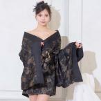 浴衣 ドレス 大人 着物 和風 花魁 コスプレ ジャガード 衣装 浴衣ドレス Jewel ジュエル 着物ドレス ミニ 花魁ドレス